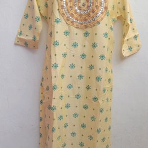 Light Lemon Yellow Top XXL