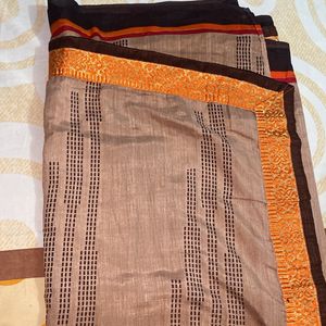 cotton blend beautiful saree low price