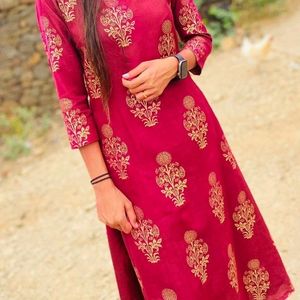 Round Anarkali Dress