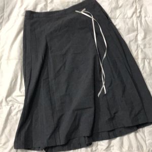 Y2k office siren midi skirt