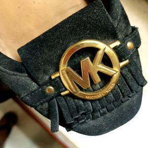 Original Michael Kors Velvet Black Bellies