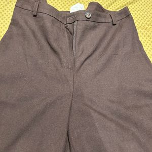 Coco Brown Formal Pant Trouse