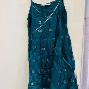 Green Dress For Mehendi