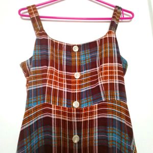 A-line Multi Colour Dress