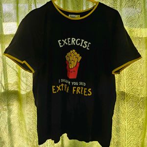 XL Bewakoof Extra Fries Tee for Women