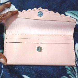 Cute Wallet With Two Pockets And Many Locks