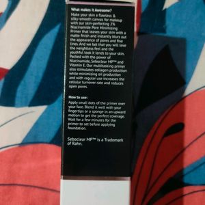 DERMA CO 2% Niacinamide Pore Minimizing Primer