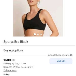 BUY 2 GET 1 FREE ( SPORTS BRA )