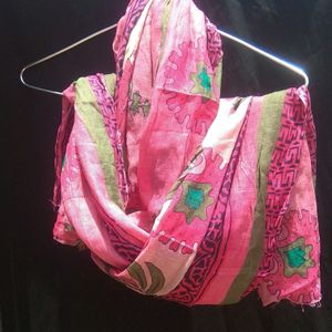 Pink Fabric Dupatta