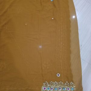 New Heavy Stone Work Saree