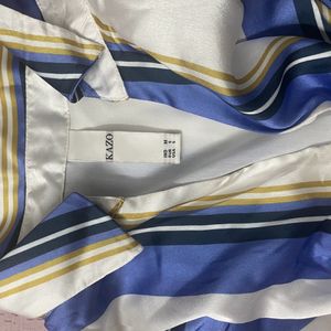 *negotiable* Kazo blue And White  dress