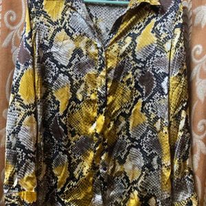 Leapord Print Shirt