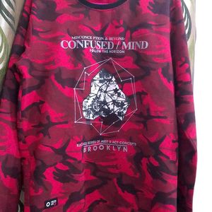 Red Camouflage Tshirt