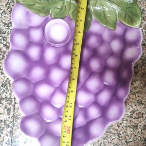 Purple Grape Serving Platter