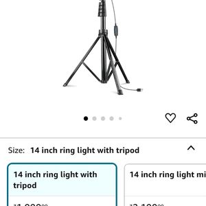 Tripod  With Ring Led