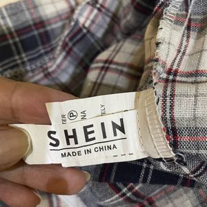 Shein Checkered Pants.