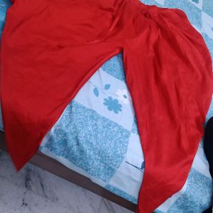 Red Dhoti Salwar