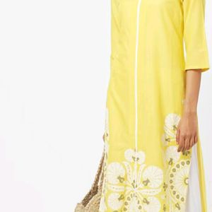 Aurelia Yellow Kurti