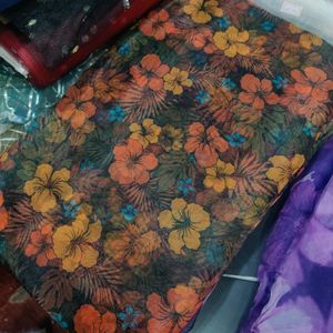 Digital Print Organza Fabric 55₹ Miter