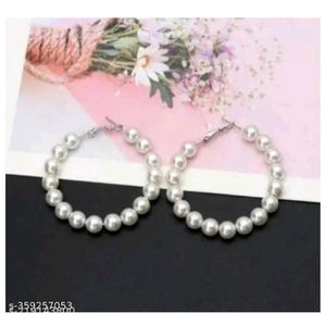 Single Pearl Earrings