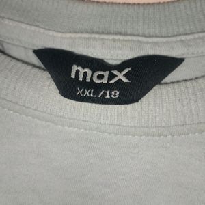 White Crop Top From Max