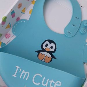 Silicone baby bib