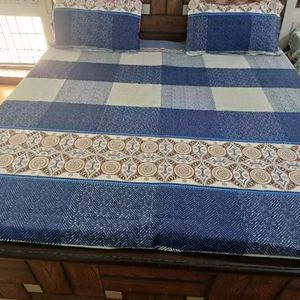 Home Sizzler Brand Cotton Double Bedsheets