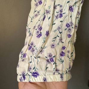 Floral Cropped Top - Zara