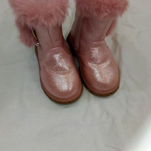 A Pink Girl Boot