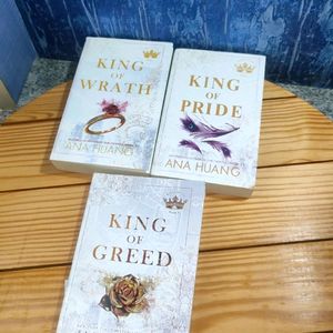 Ana Huang King Of Sin 3 Books Set