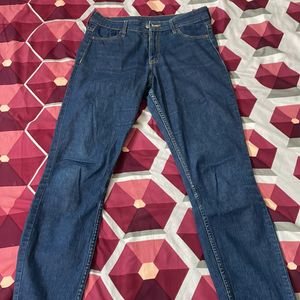 Blue Slim Fit Heigh Weist Jeans