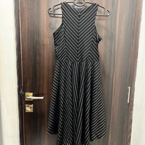 Black Striped Dress