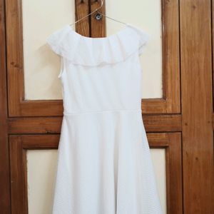 Pinterest Inspired White Midi Dress