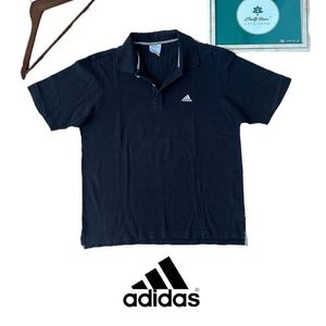 Adidas Black Polo T-Shirt