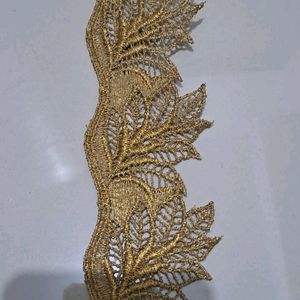 Lace/Patti/Panel/Dull Gold,/Shiny/Decoration