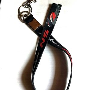 Used Like New NS Pulsar Tag Keychain