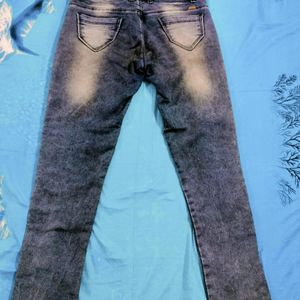 Women's Blue Slim Fit Jeans