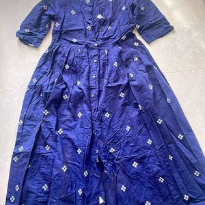 Blue embroidered Kurta