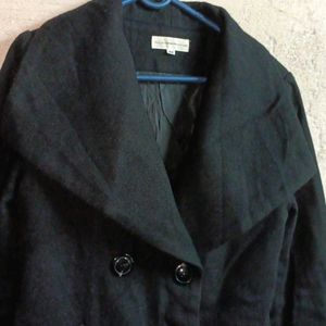 🇯🇵 Ladies Formal Blazer Sailor Collar Coat Black