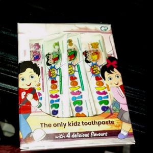 New With Seel Pediflor Kid's Toothpaste