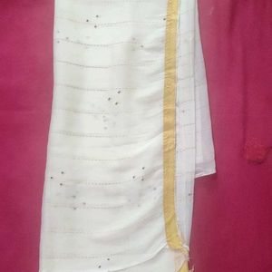 Cream Color New Dupatta