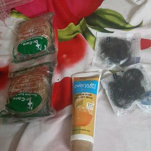 Combo Headset Loofah And Peel