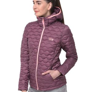 Woodland Women Rose Brown Quilted Jacket