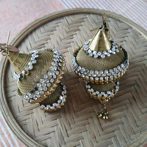 Huge Jhumka (Two Layers)