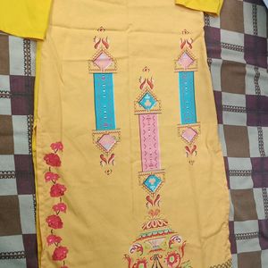 Yellow Kurta