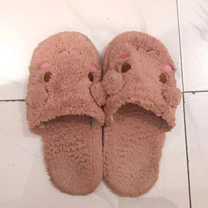 Pink Furr Slippers 💗