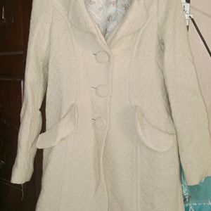 Long Coat With Slit From Abroad