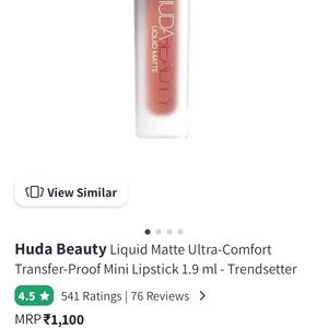 Original Huda Beauty Trendsetter Lipstick (Mini)