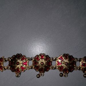 Gold Embroidery Necklace For Women