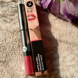 SUGAR Cosmetics Matte asHell LipCrayon-Honey Rider